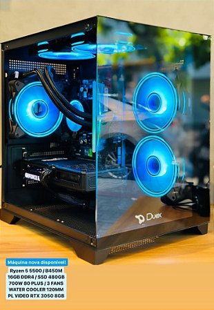 PC GAMER - RYZEN 5 5500 / 16GB DDR4 / SSD 480 GB / RTX 3050 8GB /