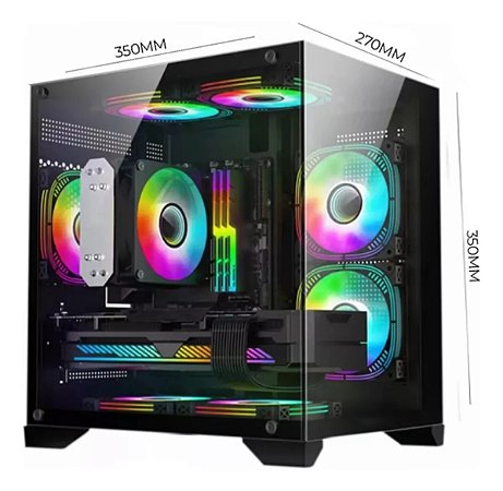 GABINETE AQUÁRIO GB1790 C/ 4 FANS