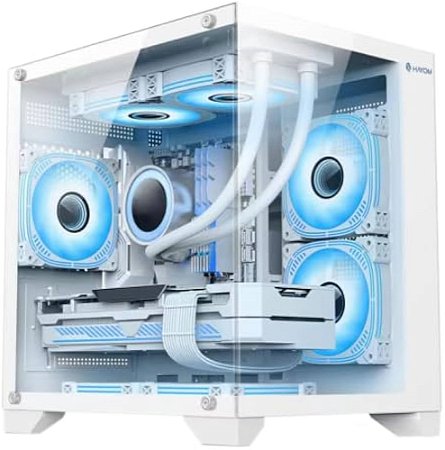 GABINETE BRANCO GB1791 C/ 4 FANS