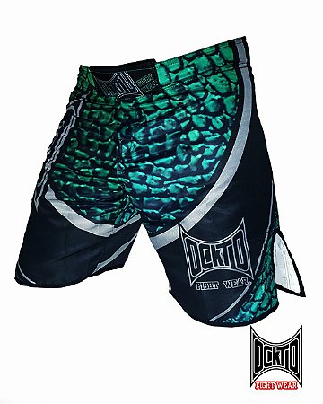 Short Bermuda Mma Muay Thai BJJ Ockto Aligator