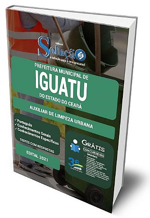 Apostila Concurso Iguatu CE - Auxiliar de Limpeza Urbana