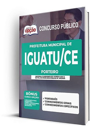 Apostila Concurso Iguatu CE - Porteiro