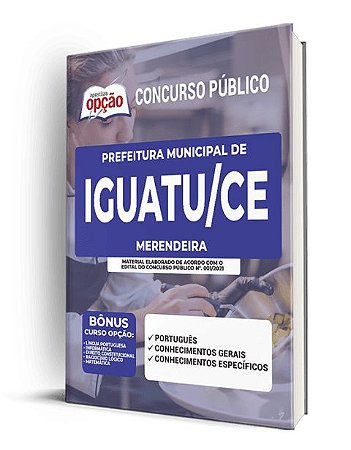 Apostila Prefeitura Iguatu CE - Merendeira
