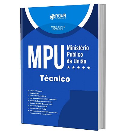 Apostila Concurso MPU - Técnico