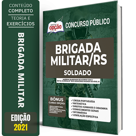 Apostila Brigada Militar RS - Soldado
