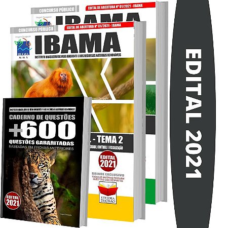 Kit Apostila Ibama Analista Ambiental - Tema 2 + Testes