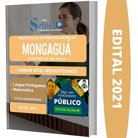 Apostila Prefeitura Mongaguá SP - Comum Nível Médio/Técnico