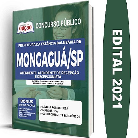 Apostila Mongaguá SP - Atendente de Recepção e Recepcionista