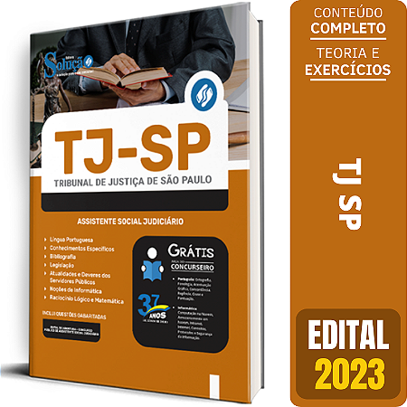Apostila TJ SP 2024 - Assistente Social Judiciário