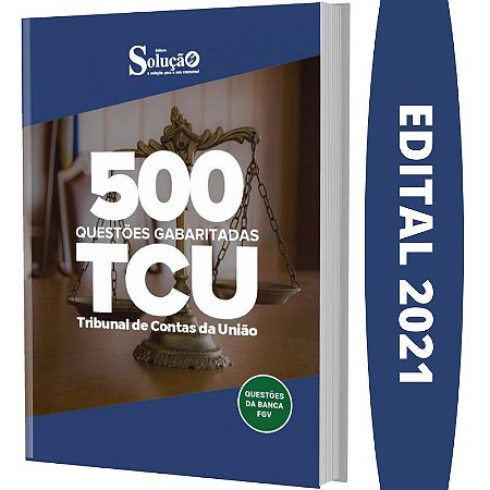 Caderno de Testes Concurso TCU - Tribunal de Contas da União