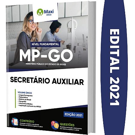 Apostila MP GO - Secretário Auxiliar