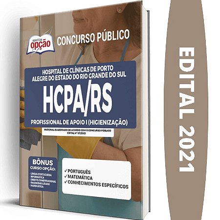 Apostila HCPA RS - Profissional de Apoio I Higienização