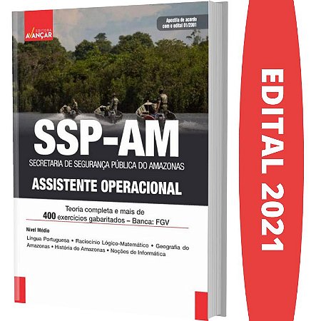 Apostila SSP AM - Assistente Operacional