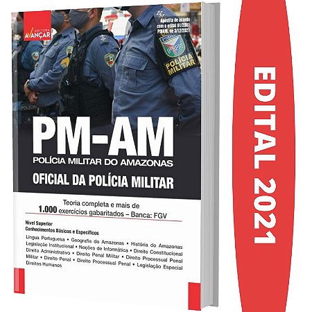Apostila Concurso PM AM - Oficial da Polícia Militar