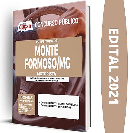 Apostila Prefeitura Monte Formoso MG - Motorista