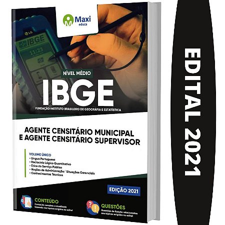 Apostila IBGE - Agente Censitário Municipal