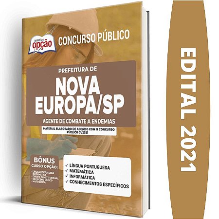 Apostila Nova Europa SP - Agente de Combate a Endemias