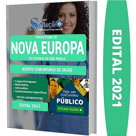 Apostila Concurso Nova Europa SP Agente Comunitário de Saúde