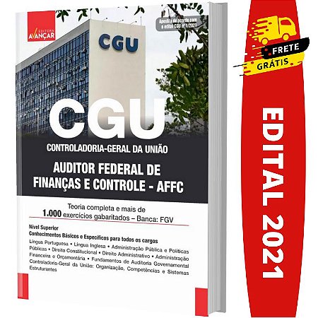 Apostila CGU - AUDITOR FEDERAL DE FINANÇAS E CONTROLE - AFFC
