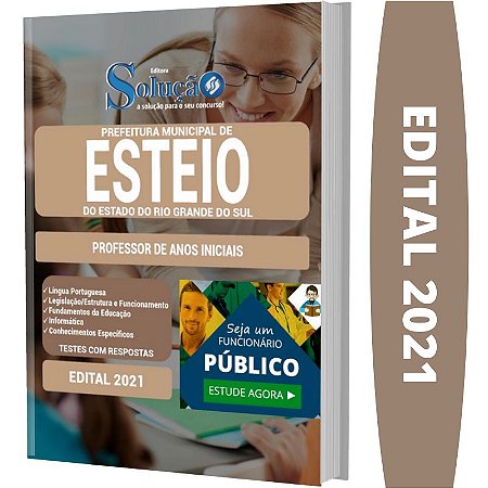 Apostila Prefeitura Esteio RS - Professor de Anos Iniciais