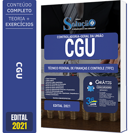 Apostila CGU - Técnico Federal de Finanças e Controle