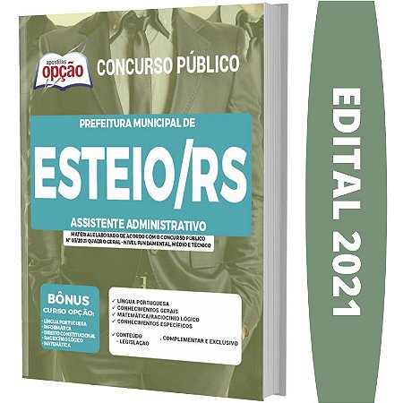 Apostila Prefeitura Esteio RS - Assistente Administrativo