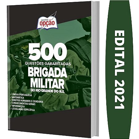 Caderno de Testes Brigada Militar RS - Rio Grande do Sul