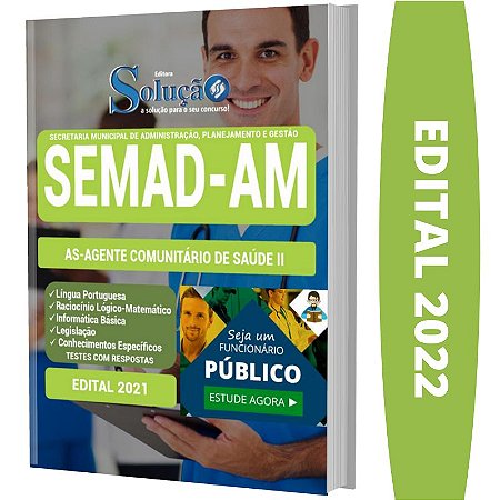 Apostila Concurso SEMAD AM - AS-Agente Comunitário de Saúde