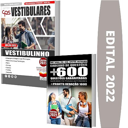 Kit Apostila VESTIBULINHO + Caderno de Testes
