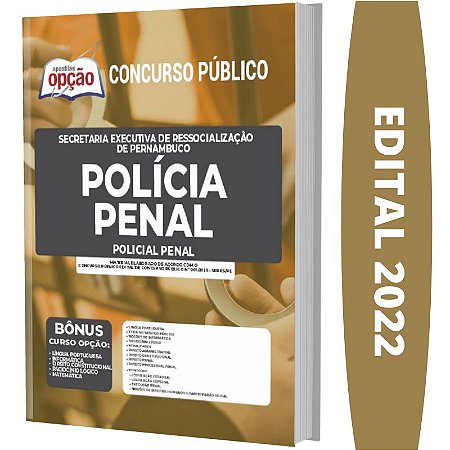 Apostila Concurso Policia Penal PE - Policial Penal