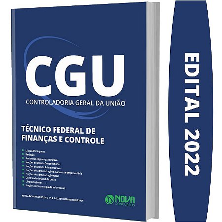 Apostila Concurso CGU Técnico Federal De Finanças E Controle