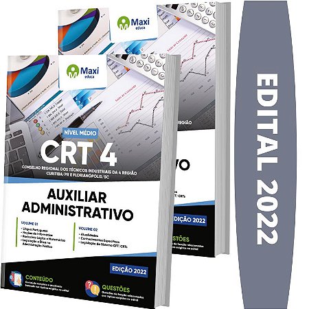 Apostila Concurso CRT 4 - Auxiliar Administrativo
