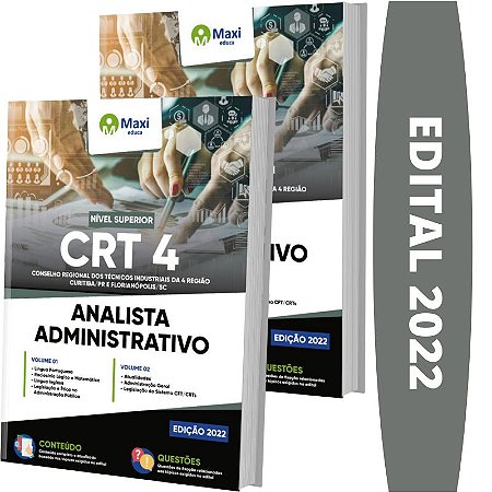 Apostila Concurso CRT 4 - Analista Administrativo