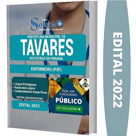 Apostila Prefeitura Tavares PB - Enfermeiro (PSF)