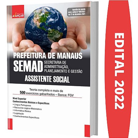 Apostila SEMAD - PREFEITURA DE MANAUS - ASSISTENTE SOCIAL