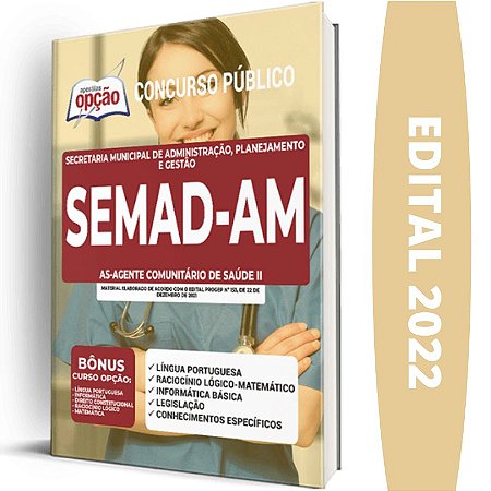 Apostila SEMAD AM - AS Agente Comunitário de Saúde 2