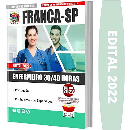 Apostila Concurso Franca SP - ENFERMEIRO 30 40 HORAS
