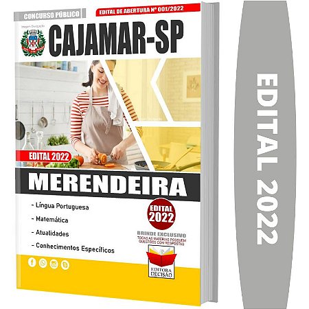 Apostila Concurso Cajamar SP - Merendeira