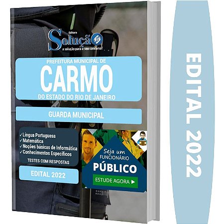 Apostila Prefeitura de Carmo RJ - Guarda Municipal