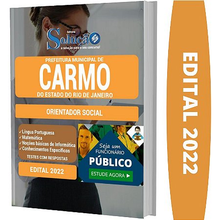 Apostila Prefeitura Carmo RJ - Orientador Social