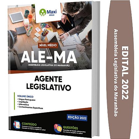 Apostila Concurso ALE MA - Agente Legislativo - Nível Médio