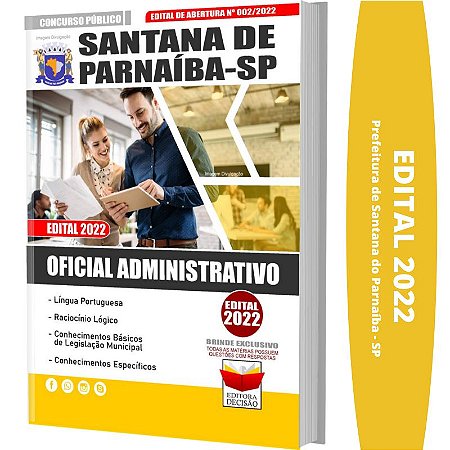 Apostila Santana de Parnaíba SP - OFICIAL ADMINISTRATIVO