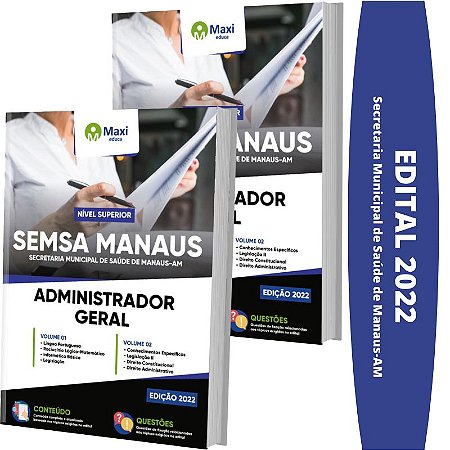 Apostila Concurso SEMSA MANAUS - Administrador Geral
