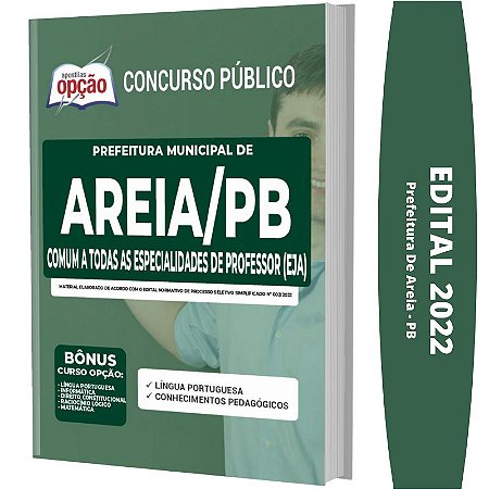 Apostila Areia PB - Comum Especialidades de Professor (EJA)