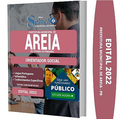 Apostila Prefeitura Areia PB - Orientador Social