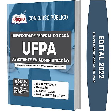 Apostila UFPA - Assistente em Administração