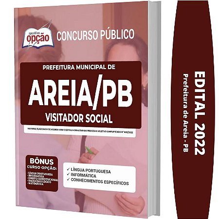 Apostila Prefeitura Areia PB - Visitador Social