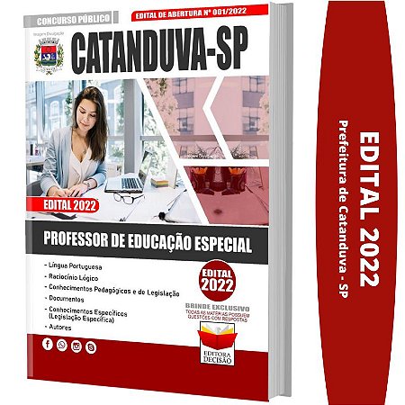 Apostila Prefeitura Catanduva SP Professor Educação Especial