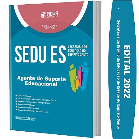 Apostila Concurso SEDU ES  Agente de Suporte Educacional