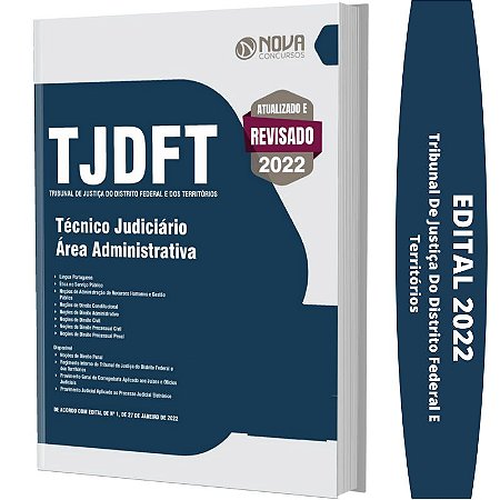 Apostila TJDFT - Técnico Judiciário - Área Administrativa